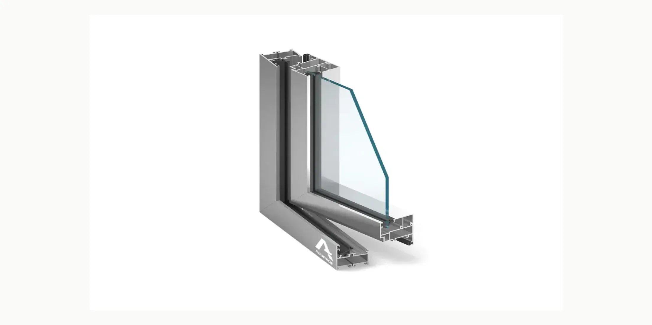 Okna i witryny aluminiowe Aluprof MB-45 — specyfikacja techniczna