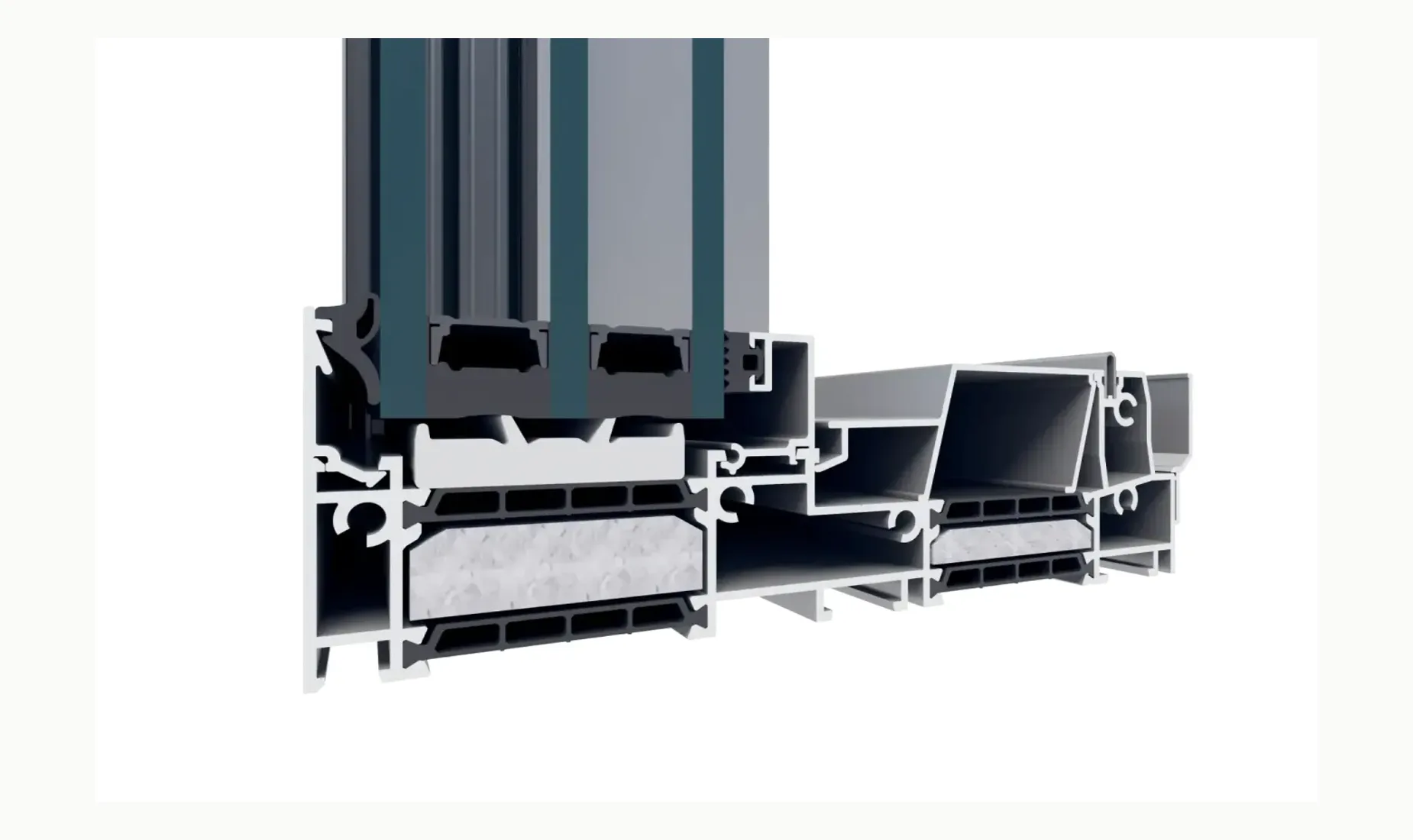 Drzwi tarasowe HS — specyfikacje systemów aluminiowych