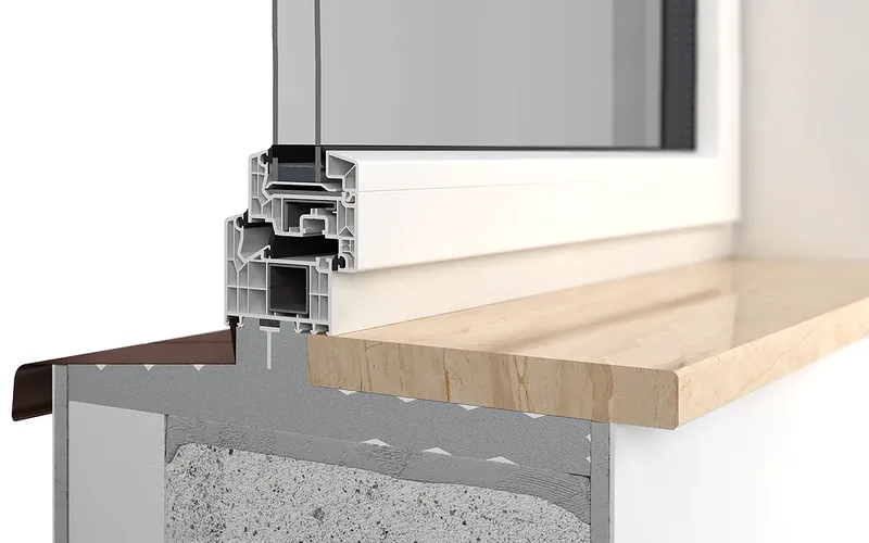 Ciepły parapet XPS — specyfikacja techniczna