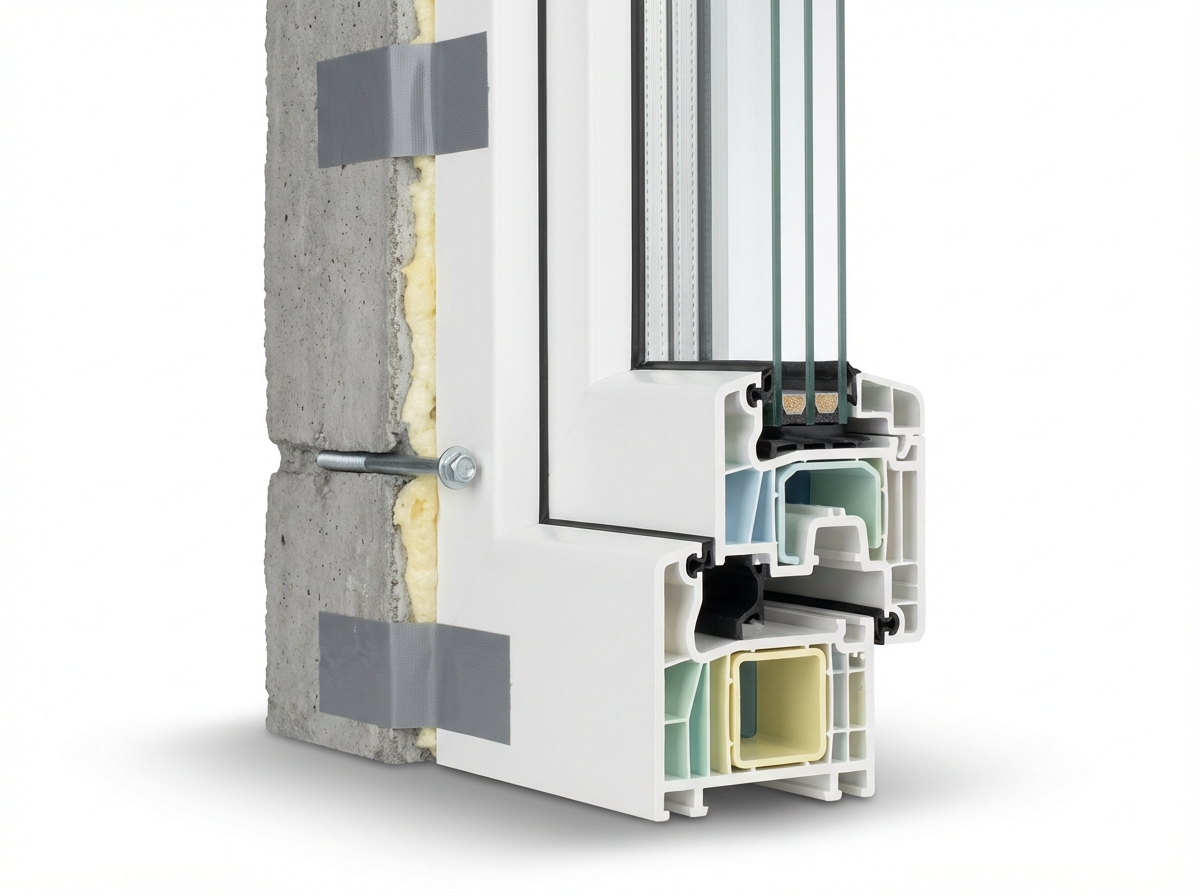 montaż okien process