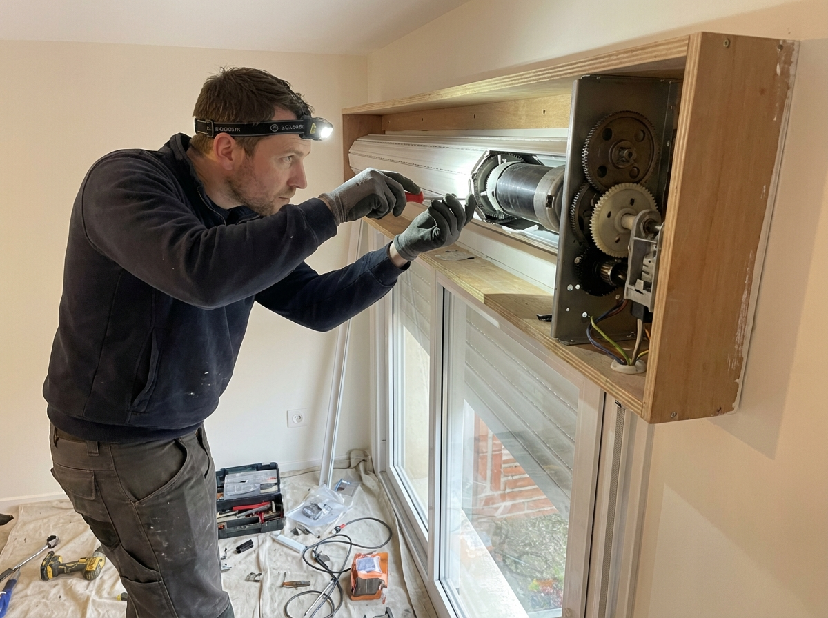 naprawa rolet process